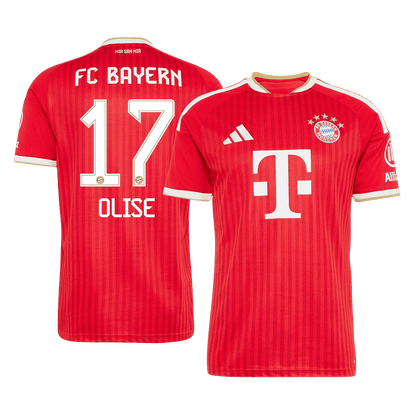 OLISE #17 Munich Domicile Maillot 2026/27 Rouge