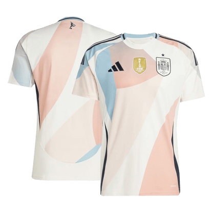 Maillot de Foot Espagne Extérieur Maillot 2025 - Euro Féminin Grande Taille