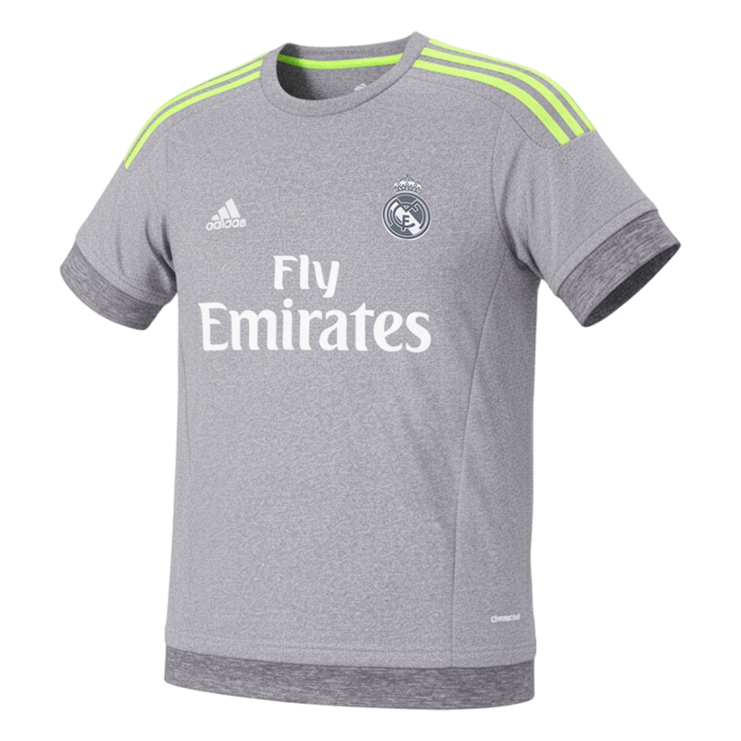 Retro Real Madrid Extérieur Maillot 2015/16 Gris
