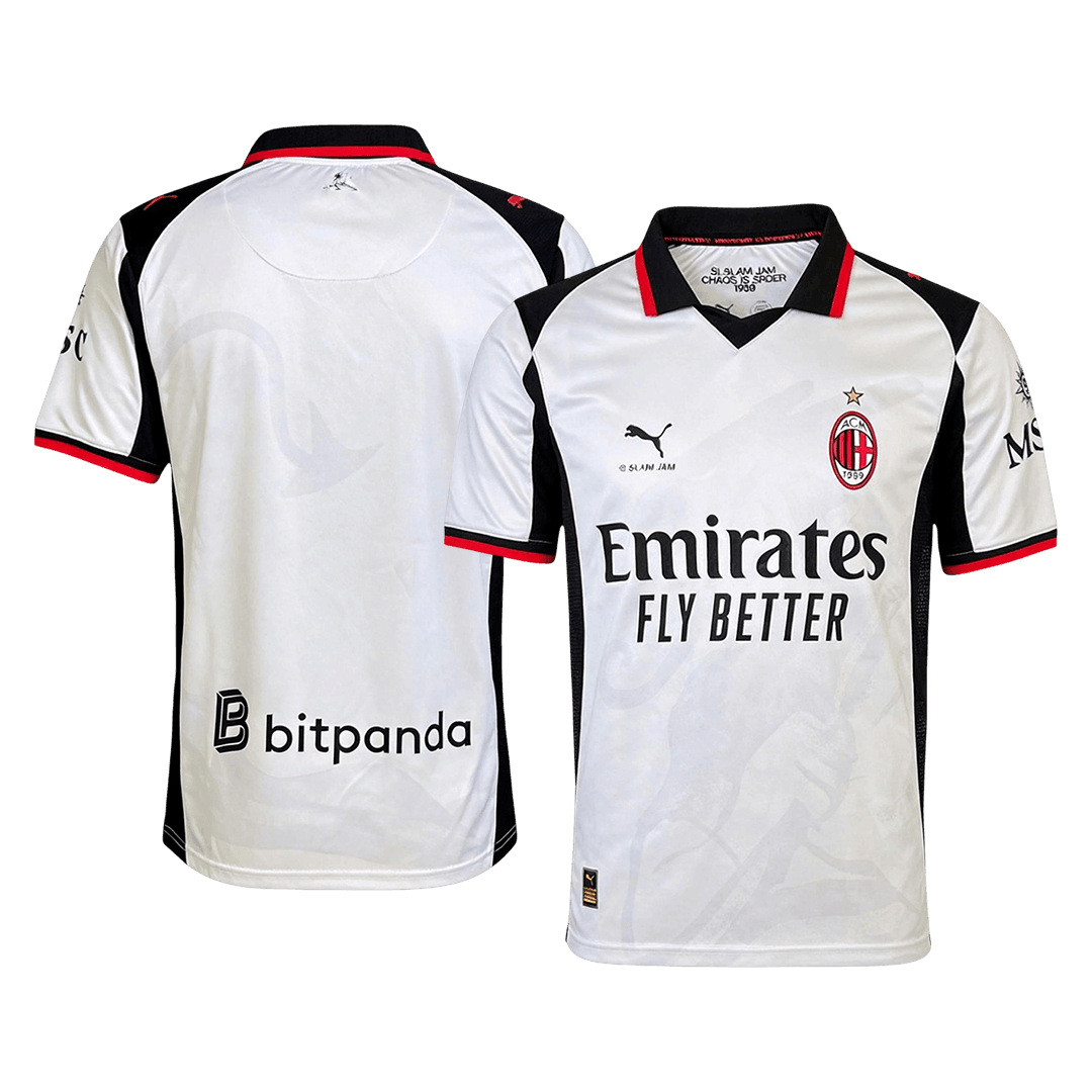 AC Milan Thuisshirt 2025/26 Zilver