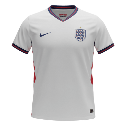 Angleterre Domicile Maillot Coupe du Monde 2026 Blanc Grande Taille