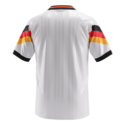 Retro Allemagne Domicile Maillot 1992 Blanc