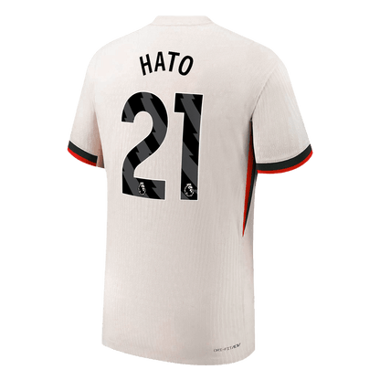 HATO #21 Chelsea Extérieur Maillot 2025/26 Blanc Authentique