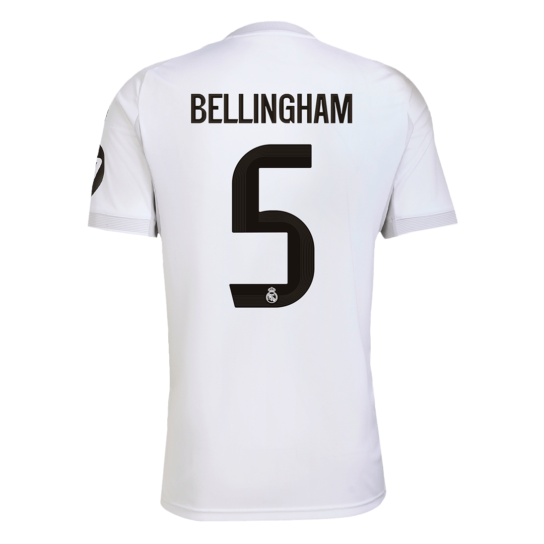 BELLINGHAM #5 Real Madrid Domicile Maillot 2025/26 Grande Taille
