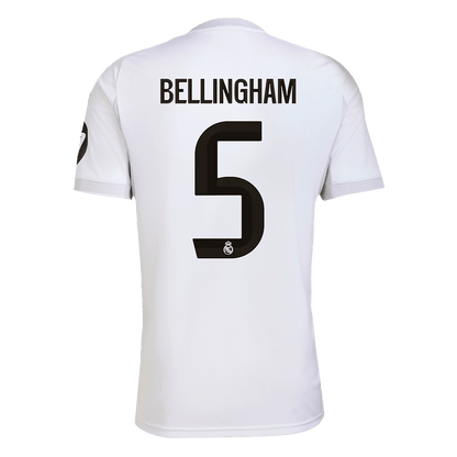 BELLINGHAM #5 Real Madrid Domicile Maillot 2025/26 Grande Taille