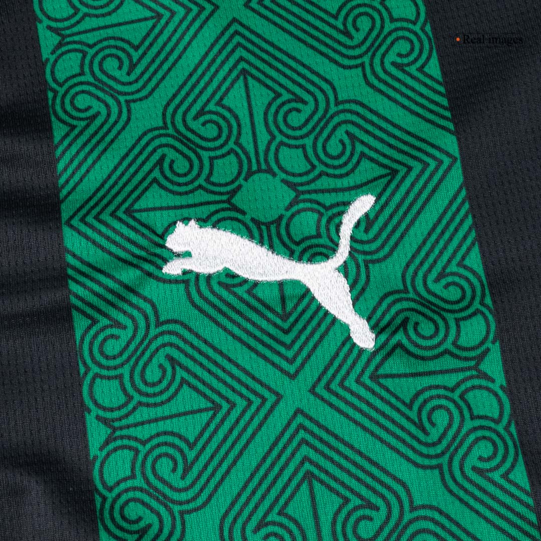 THAUVIN #10 RC Lens Extérieur Maillot 2025/26 Vert&noir