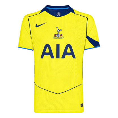 Tottenham Hotspur Third Maillot 2025/26 Jaune Joueur