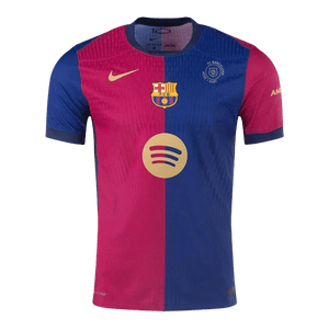 Barcelone Domicile Maillot 2024/25 Authentique - 125th Anniversaire(Spotify Logo Without Text)