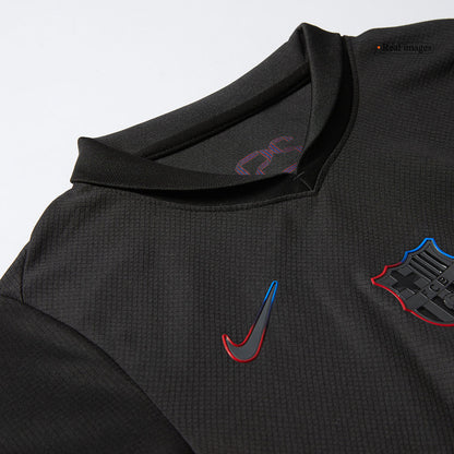 Barcelone Extérieur Maillot Kit 2024/25 - Spotify Logo Without Text Junior - Mon Maillot Foot Store