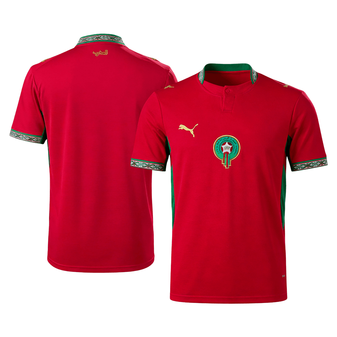 Maroc Domicile Maillot - Coupe du Monde 2026 Rouge