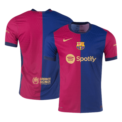 Barcelone Domicile Maillot 2024/25 Authentique Grande Taille