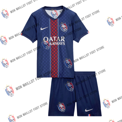 Domicile Maillot Kit 2025/26 Enfant Bleu marine