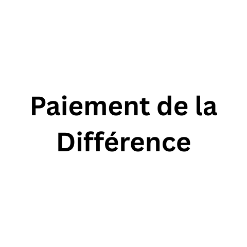 Paiement de la Différence