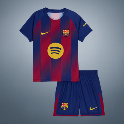 Barcelone Domicile Maillot Kit 2025/26 Enfant – Mon Maillot Foot Barcelone Domicile Maillot Kit 2025/26 Enfant – Mon Maillot Foot