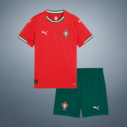 Portugal Domicile Maillot Kit 2025 Enfant