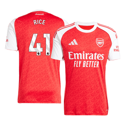 RICE #41 Arsenal Domicile Maillot 2025/26