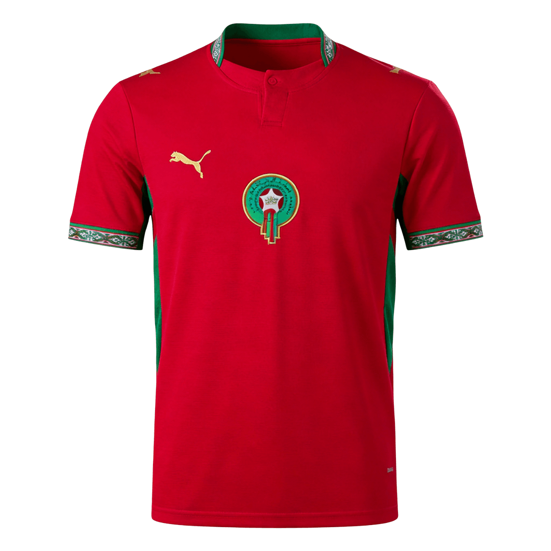 Maroc Domicile Maillot - Coupe du Monde 2026 Rouge