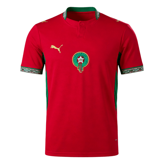 Maroc Domicile Maillot - Coupe du Monde 2026 Rouge