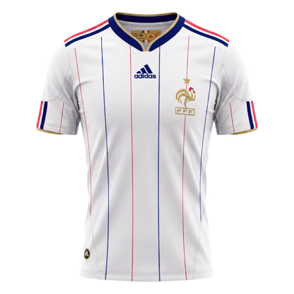 Retro France Extérieur Maillot 2010 Blanc