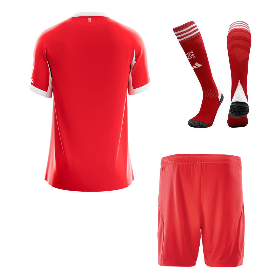 Herren München Heimtrikot-Set 2025/26 Rot - Super