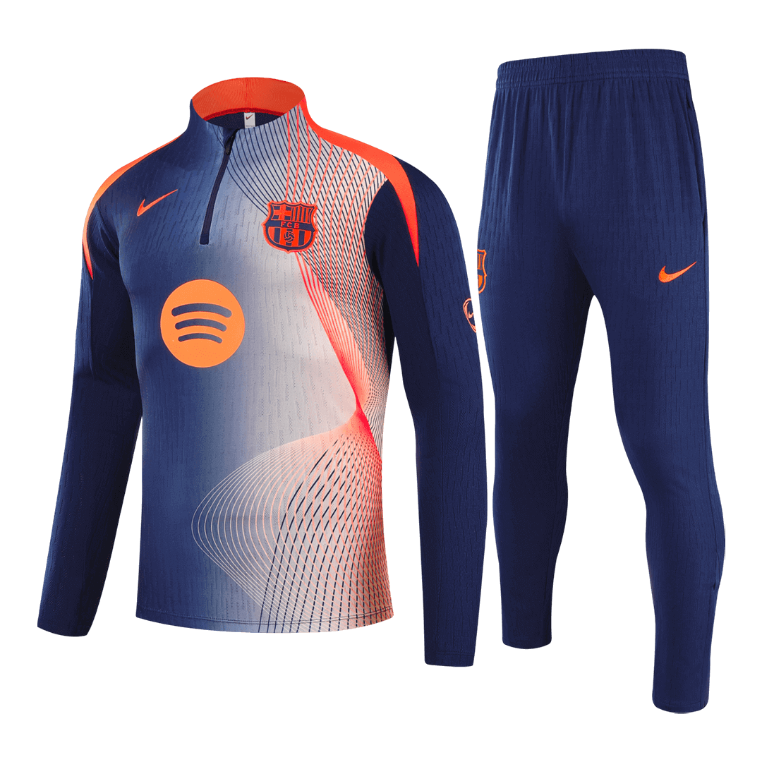 Barcelone Sweatshirt Kit 2025/26 Enfant Black&Orange