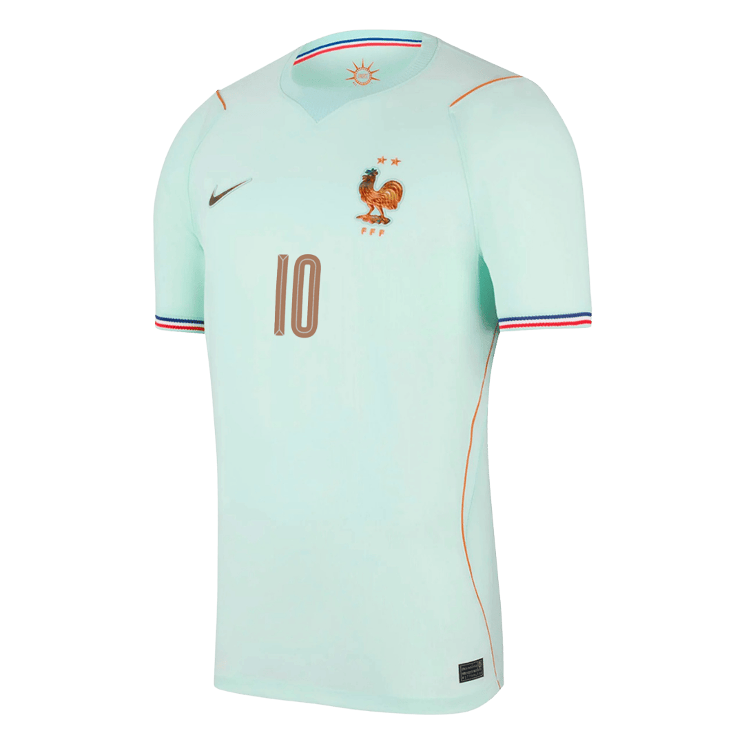 MBAPPE #10 Frankrijk Uitshirt - WK 2026 Blauw