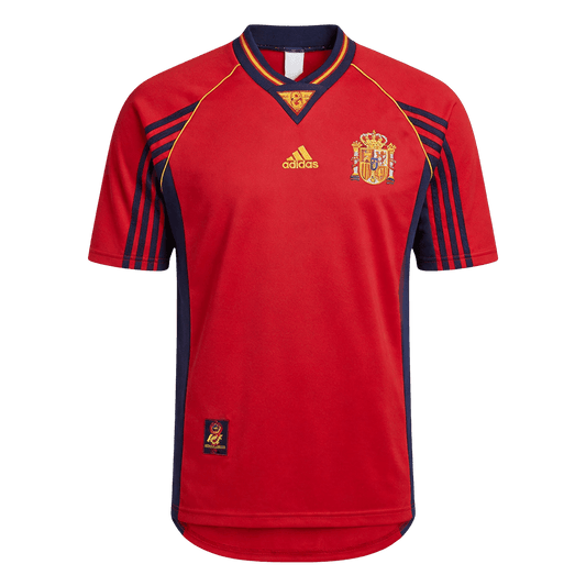 Retro Spanje Thuisshirt 1998 Rood