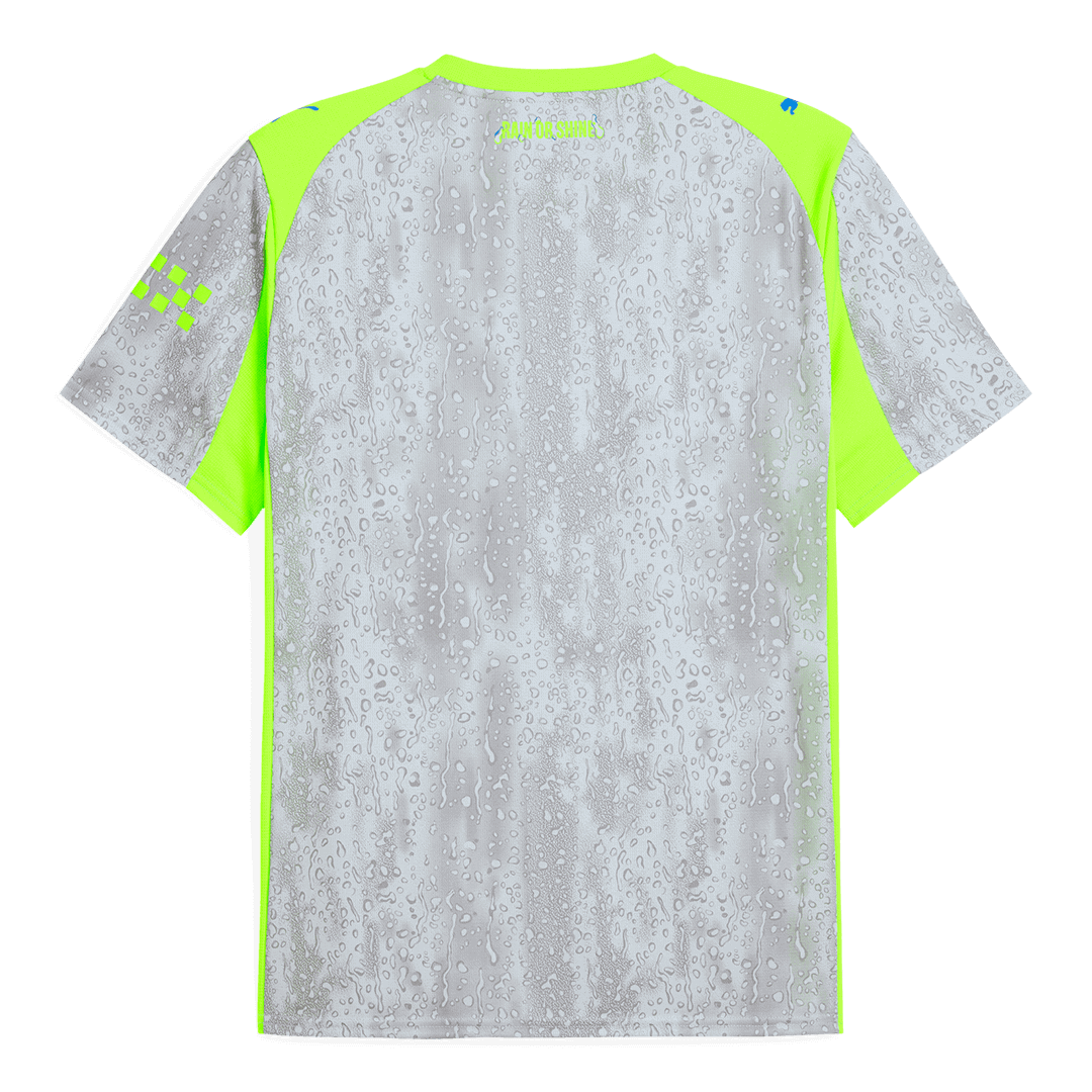 Manchester City Third Maillot Kit 2025/26 Gris