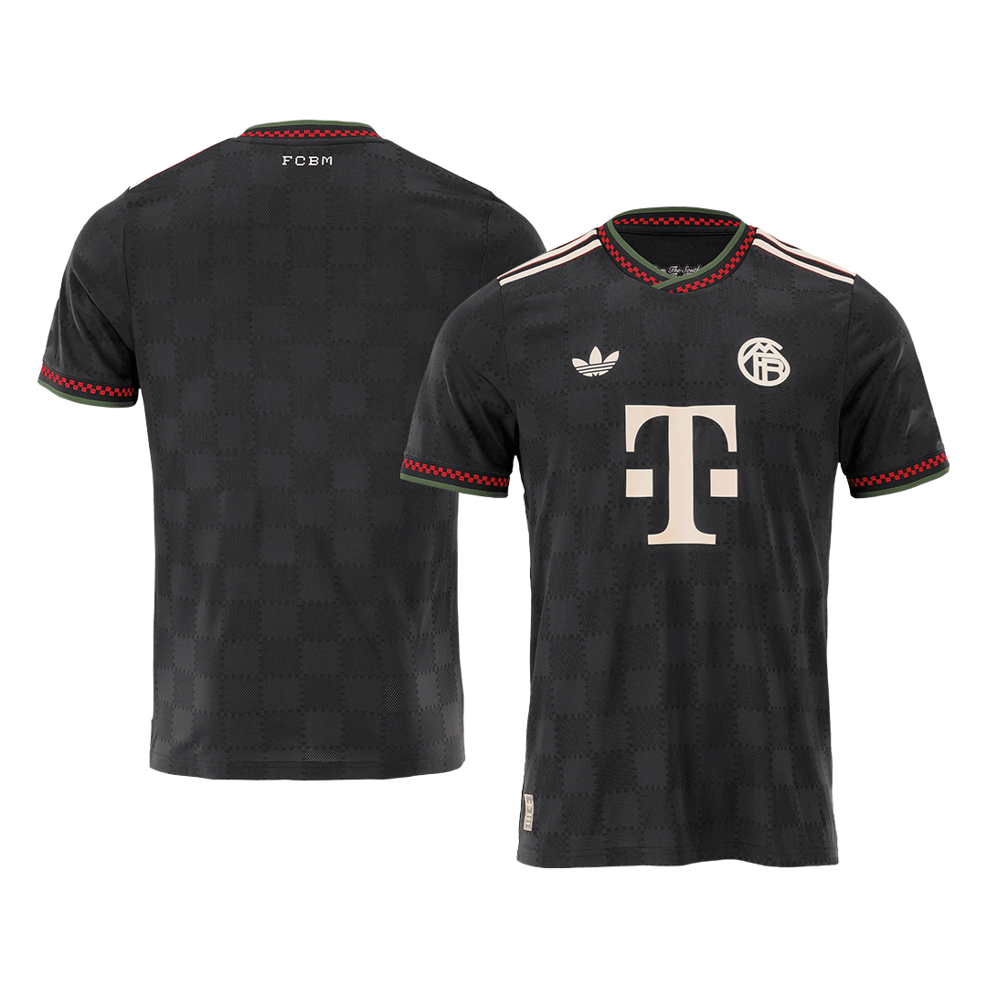Bayern Munich Third Maillot 2025/26 Noir Authentique