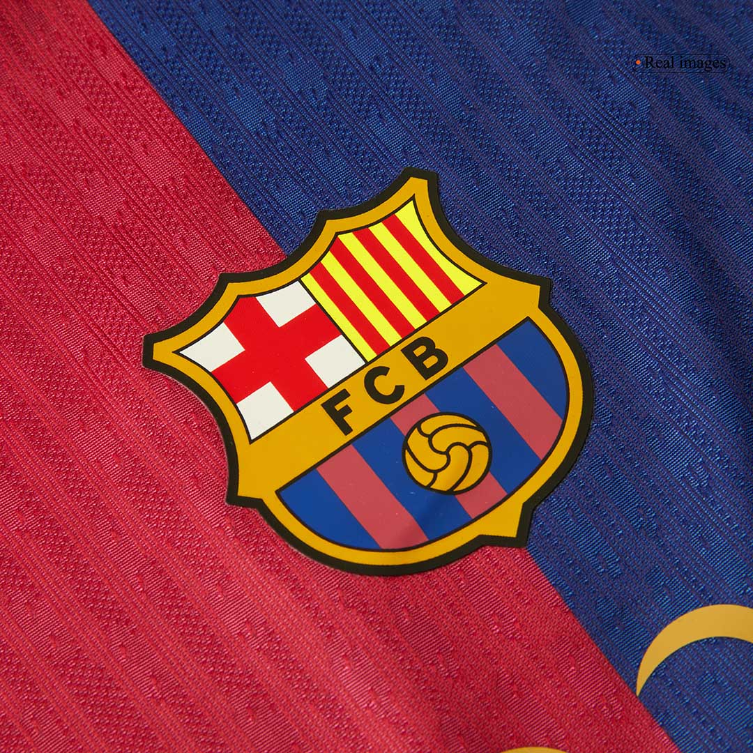 Barcelona X Travis Scott Domicile Maillot 2024/25 Authentique Grande Taille