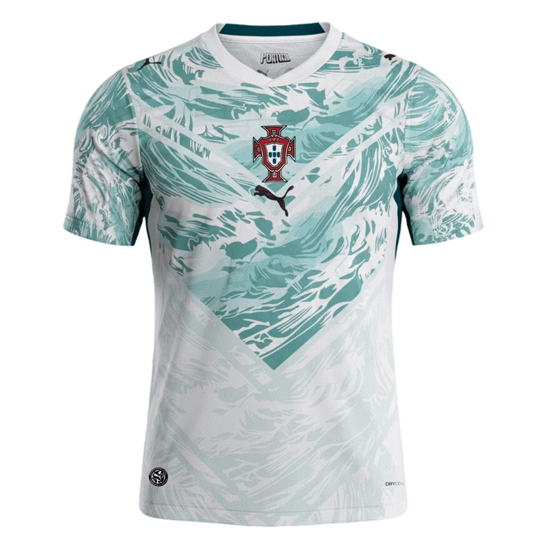 Portugal Extérieur Maillot Coupe du Monde 2026 White&Green Grande Taille