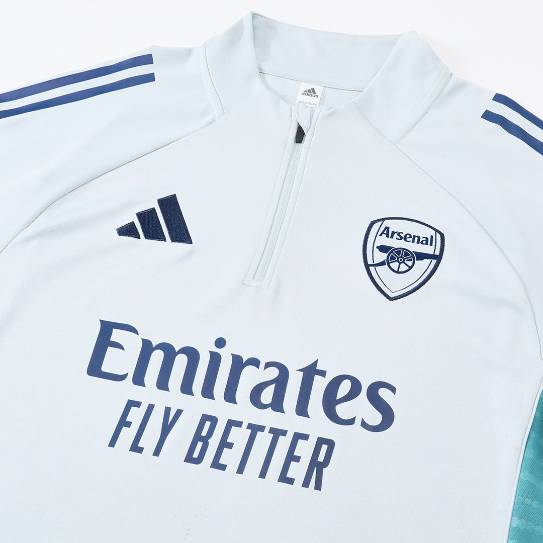 Arsenal Sweatshirt Kit 2025/26 Enfant Blanc