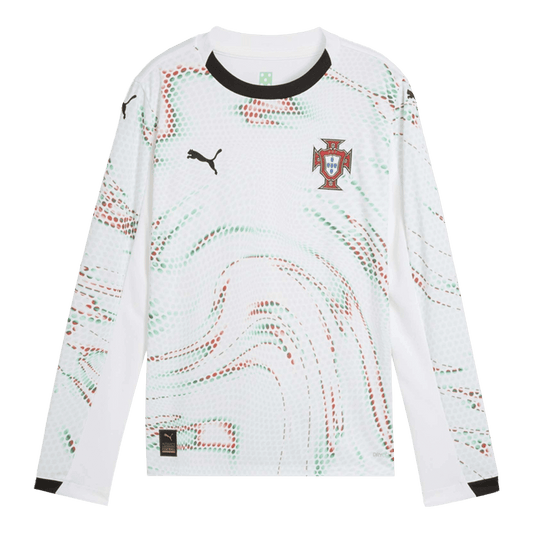 Portugal Extérieur Maillot Manches Longues 2025 Grande Taille