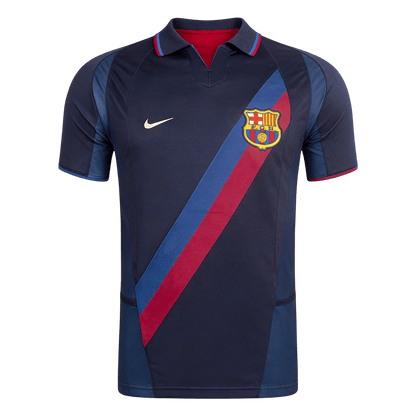 Retro Barcelona Derde Shirt 2002/03 Marineblauw