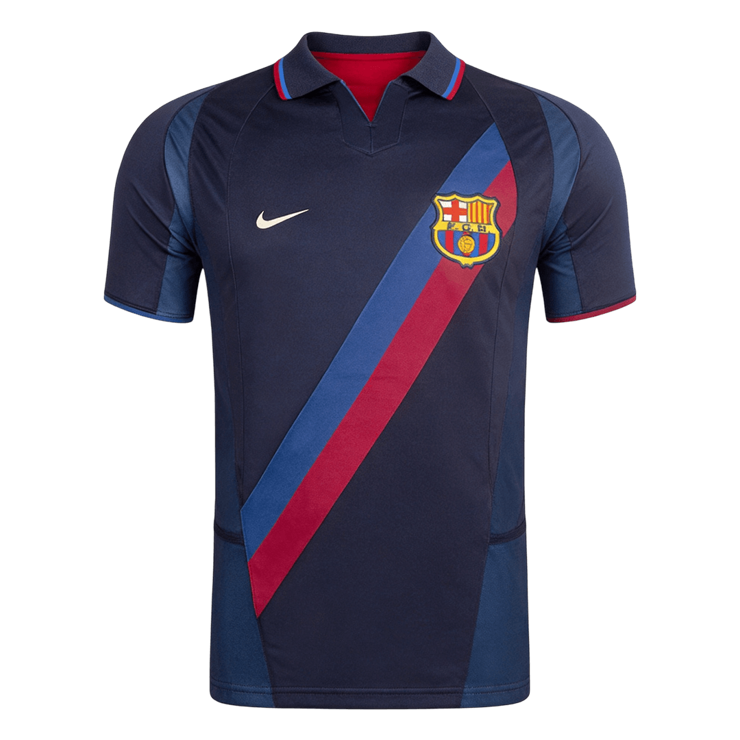 Retro Barcelona Derde Shirt 2002/03 Marineblauw