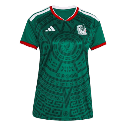 Vrouwen Mexico Thuis Shirt - Wereldkampioenschap 2026 Groen