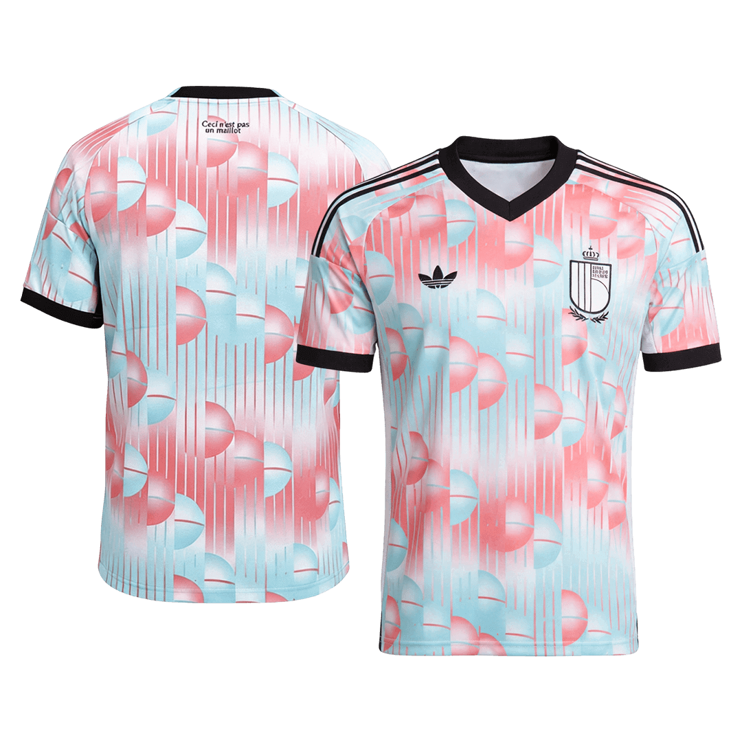 België Uitshirt - Wereldkampioenschap 2026 Blauw&Roze
