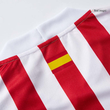 SØRLOTH #9 Atlético Thuisshirt 2025/26 Rood & Wit