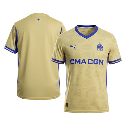 Olympique de Marseille Fourth Maillot 2025/26 Jaune