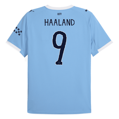 HAALAND #9 Manchester City Domicile Maillot 2025/26 - Club World Cup Grande Taille