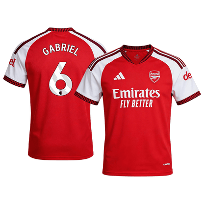 GABRIEL #6 Arsenal Domicile Maillot 2026/27 Rouge