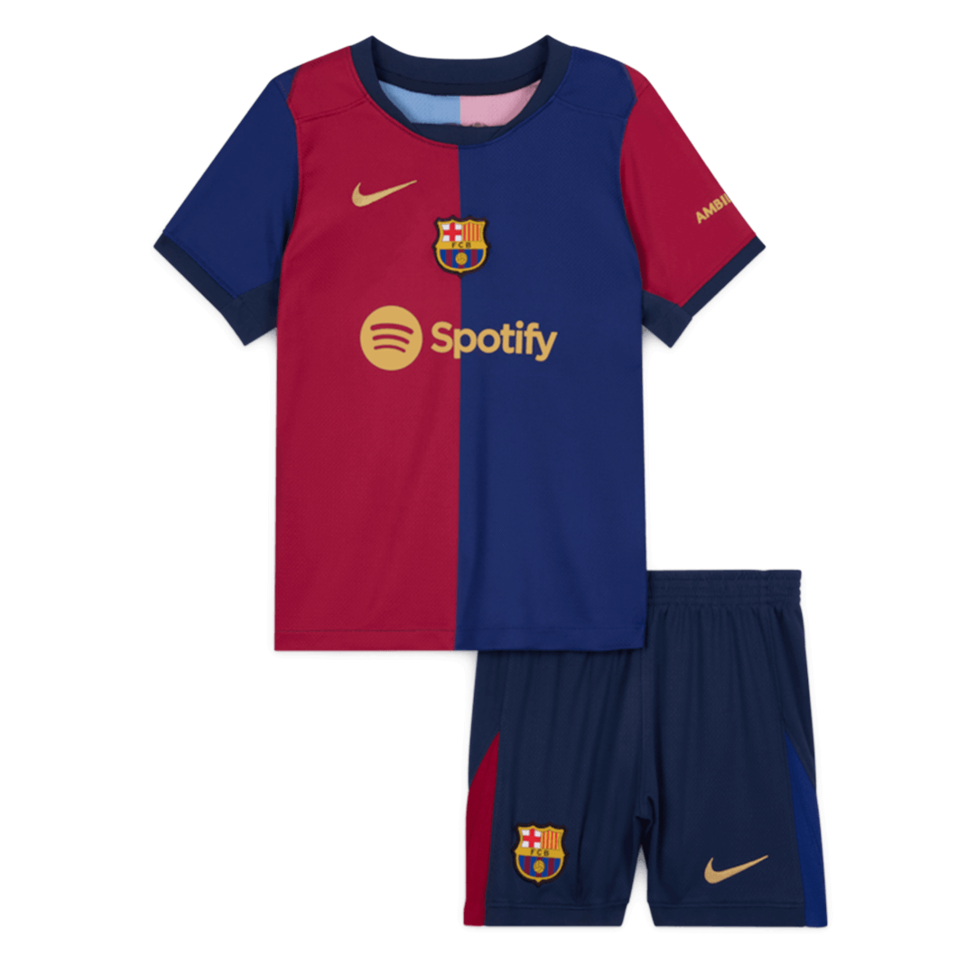 Barcelone Domicile Maillot Kit 2024/25 Enfant - Mon Maillot Foot Store