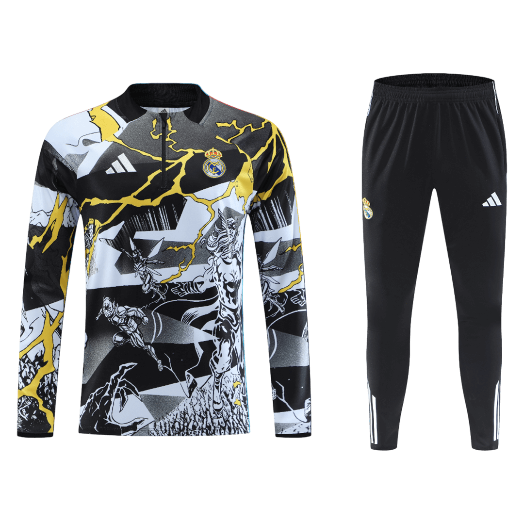 Real Madrid Sweatshirt Tenue 2025/26 Zwart