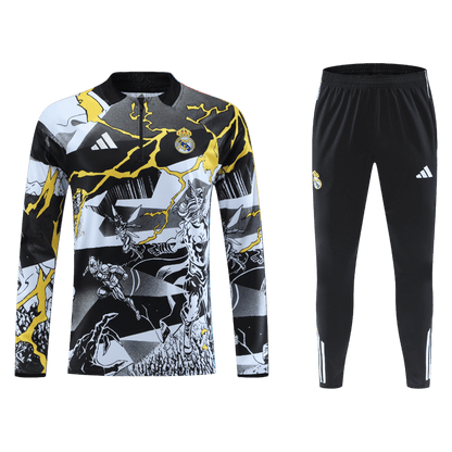 Real Madrid Sweatshirt Tenue 2025/26 Zwart
