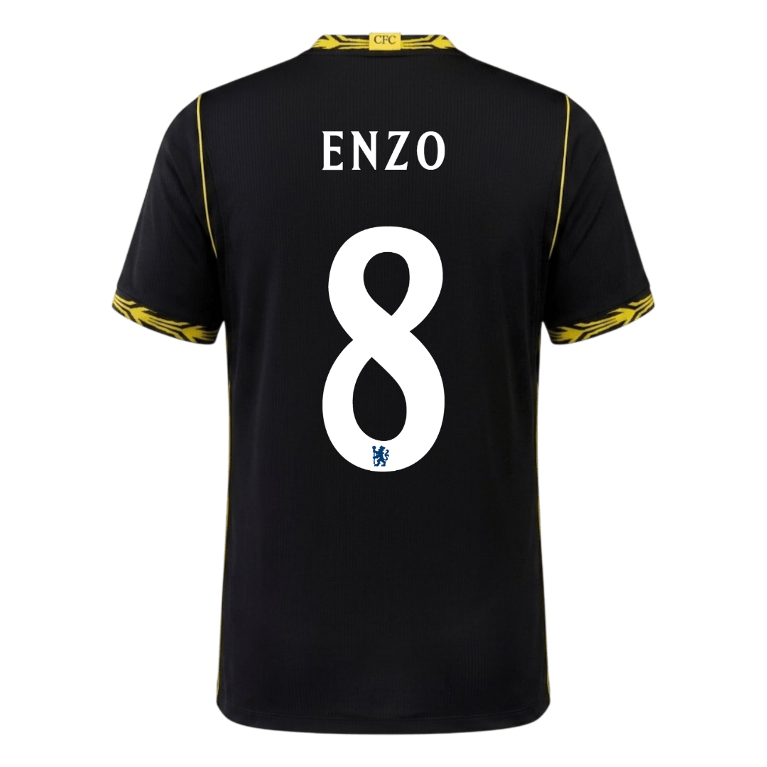 ENZO #8 Chelsea Extérieur Maillot 2026/27 Noir