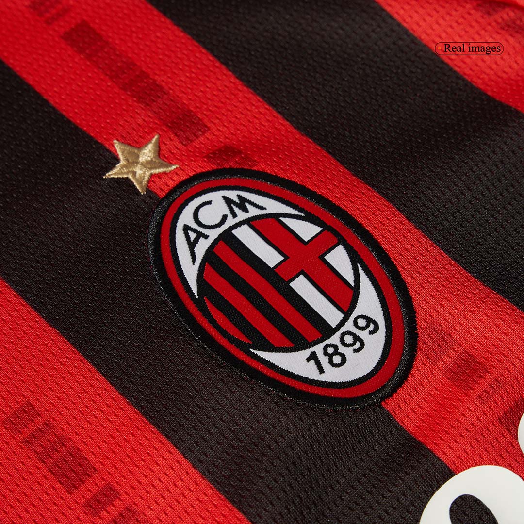 Milan AC Domicile Maillot Manches Longues 2024/25