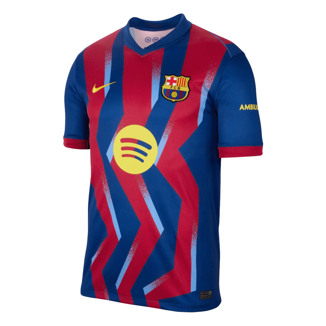 Barcelone Fourth Maillot 2025/26 Rouge&Bleu