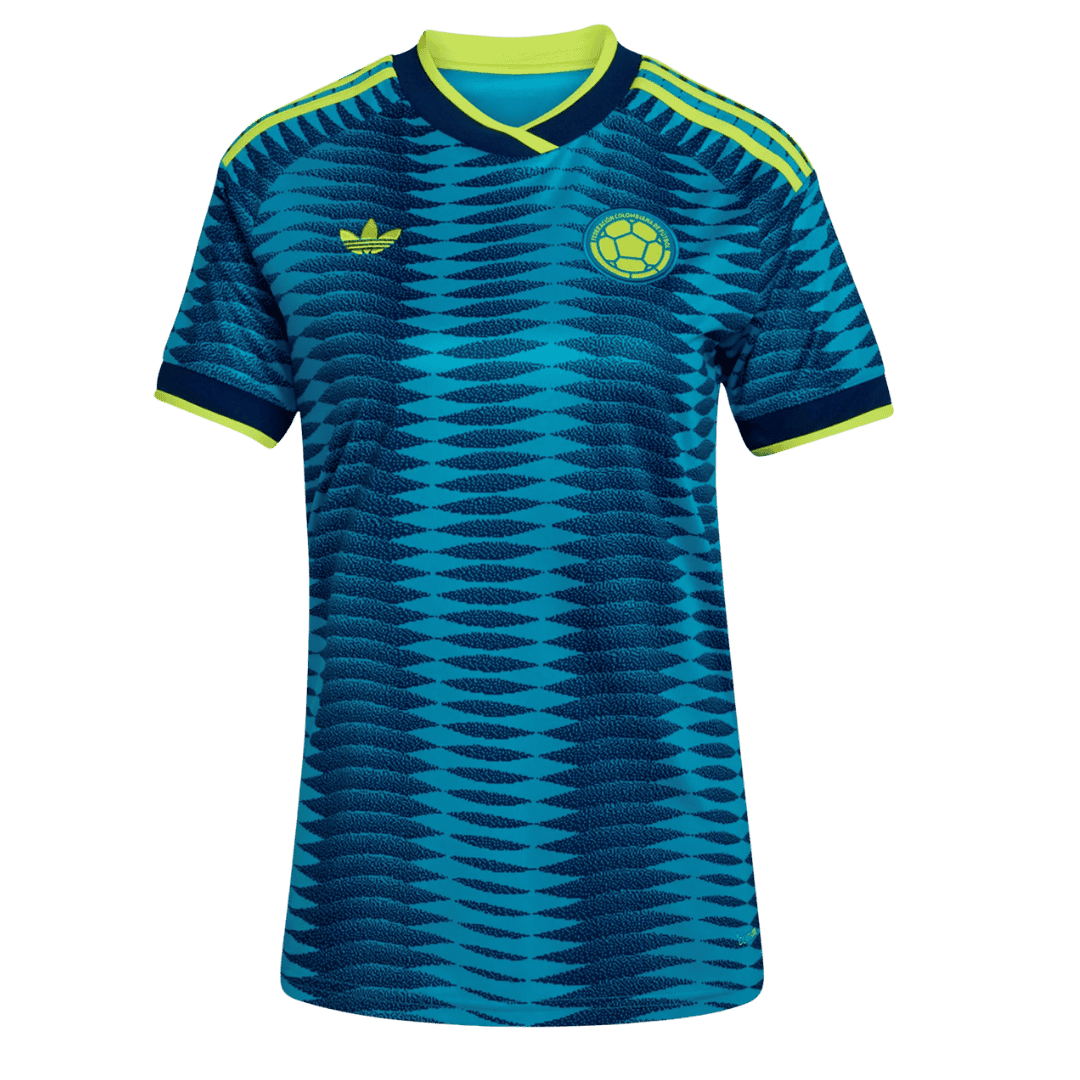 Vrouwen Colombia Uitshirt - Wereldkampioenschap 2026 Blauw