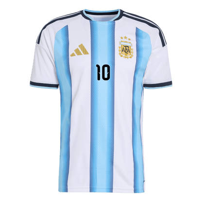 MESSI #10 Argentine Domicile Maillot Coupe du Monde 2026 Blue&White Joueur