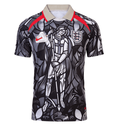 Engeland Pre-Match Shirt - Wereldkampioenschap 2026 Zwart